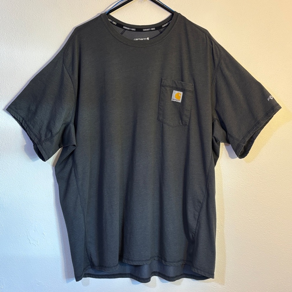 Carhartt Men's 3XL Charcoal Gray Short Sleeve pocket Tee